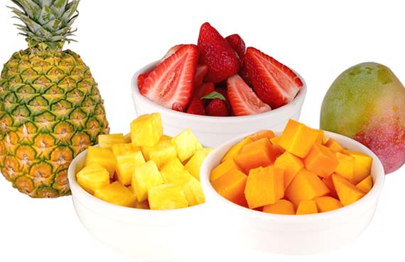 Porción De Frutas Picadas
